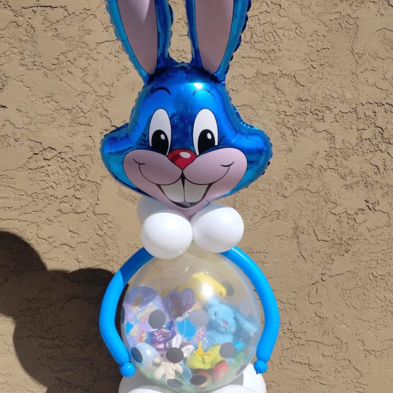 Blue Bunny Stuffed Balloon